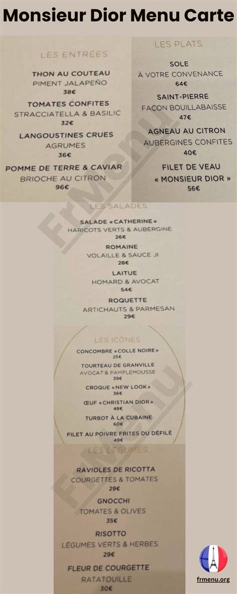 carte gold dior